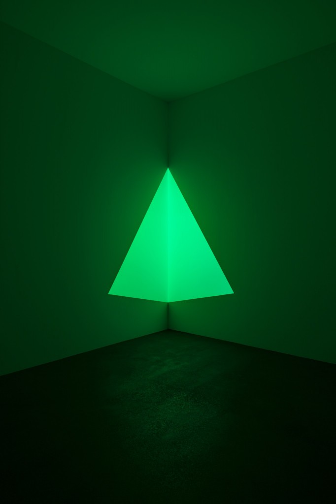James Turrell, "Raethro Green", 1968 Courtesy: Häusler Contemporary München|Zürich, Foto: Florian Holzherr
