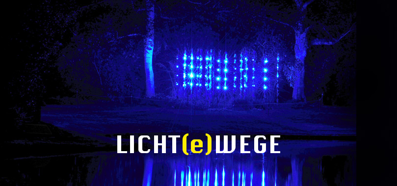 Diese "Lichtinseln" waren 2011 in Kassel zu sehen. Foto: Klaus-Peter Bluhm