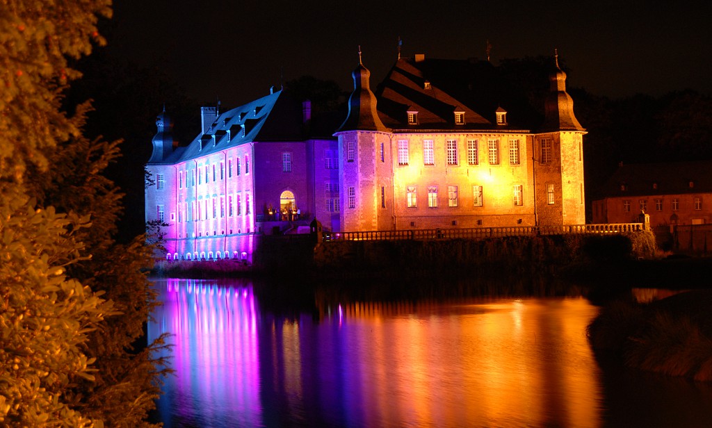 Die "Illumina" auf  Schloss Dyck in Jüchen läuft vom 5. bis 14. September Foto:M.Reuter